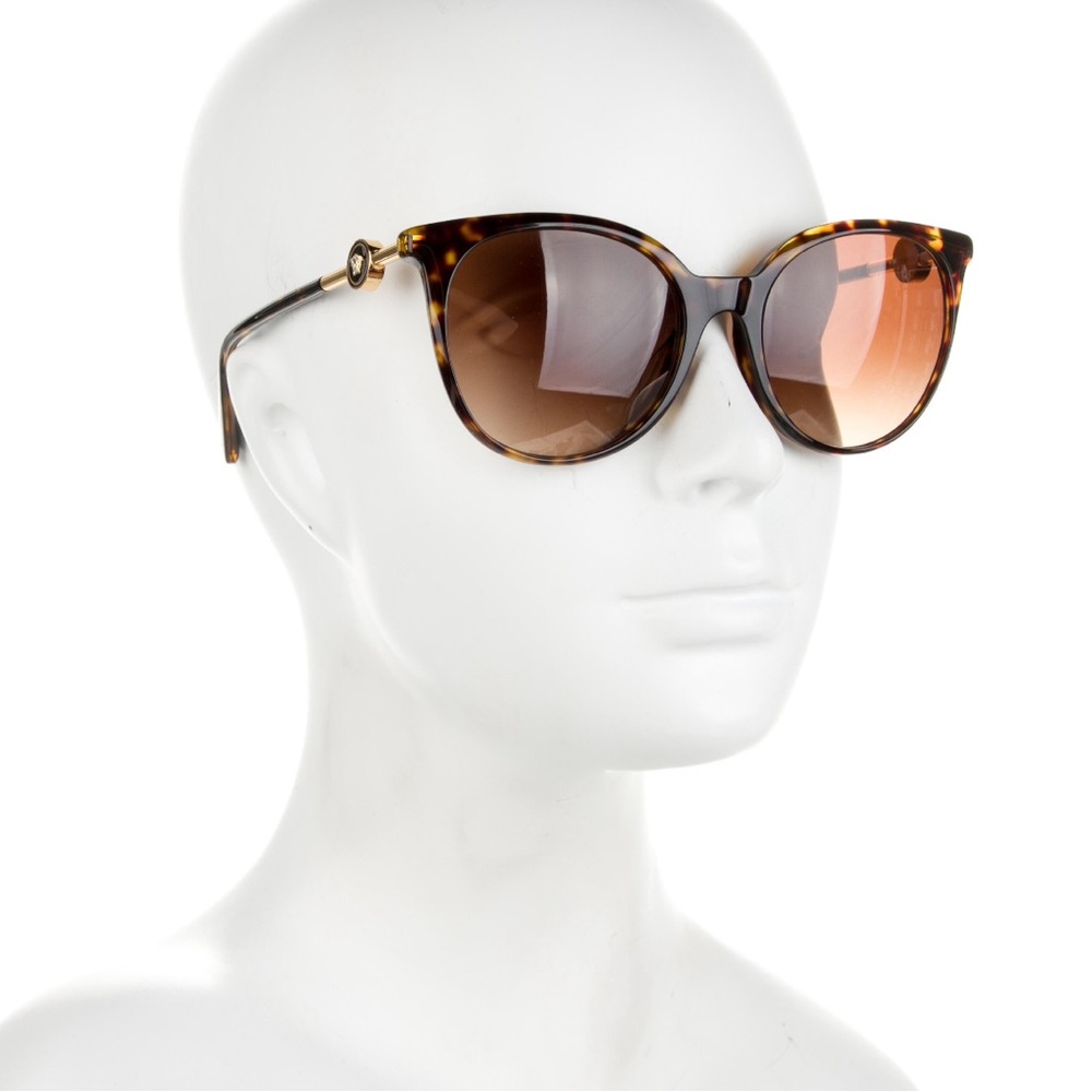 Versace Cat Eye Tinted Sunglasses
